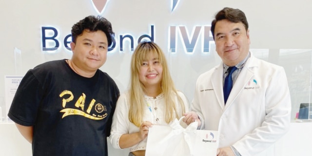ตั้งครรภ์สำเร็จด้วยวิธี IUI มีบุตรยาก อยากมีลูก มีลูกยาก อยากมีลูกแฝด ลูกแฝด ศูนย์รักษาผู้มีบุตรยาก Beyond IVF