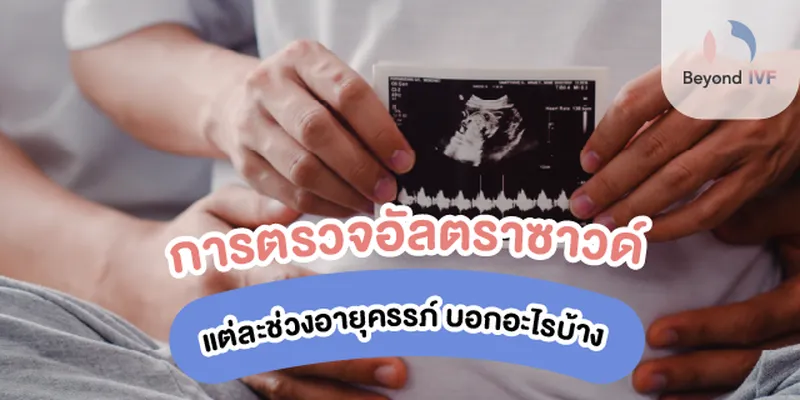 ตรวจอัลตร้าซาวด์แต่ละช่วงอายุครรภ์ บอกอะไรได้บ้าง