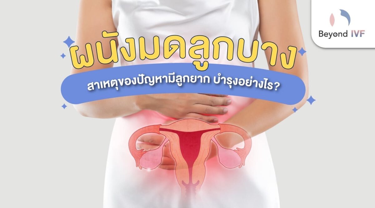 ผนังมดลูกบาง